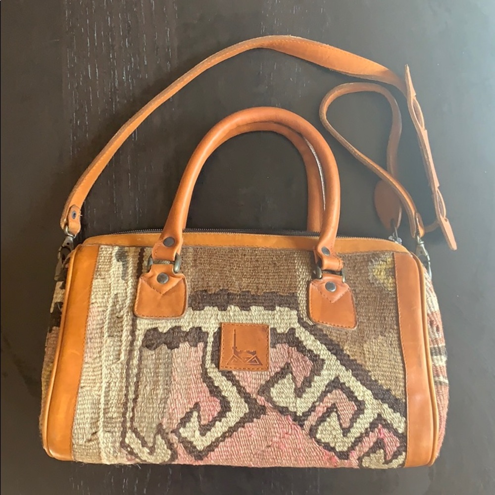 Vintage Turkish Kilim Handbag